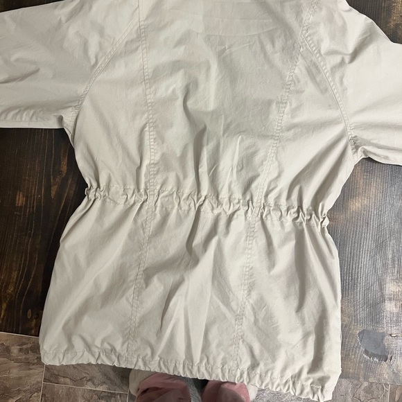 London Fog Vintage Spring Fall Autumn Jacket Coat Womens Beige Natural Retro - Picture 6 of 6